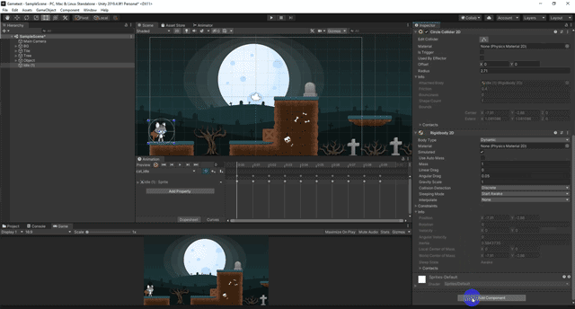 วิธีสร้างเกมจาก โปรแกรมสร้างเกม Unity3D ตอนที่ 3 (สร้างเกม 2D ด้วยตัวเอง) วิธีสร้างเกมจาก โปรแกรมสร้างเกม Unity3D ตอนที่ 3 (สร้างเกม 2D ด้วยตัวเอง)