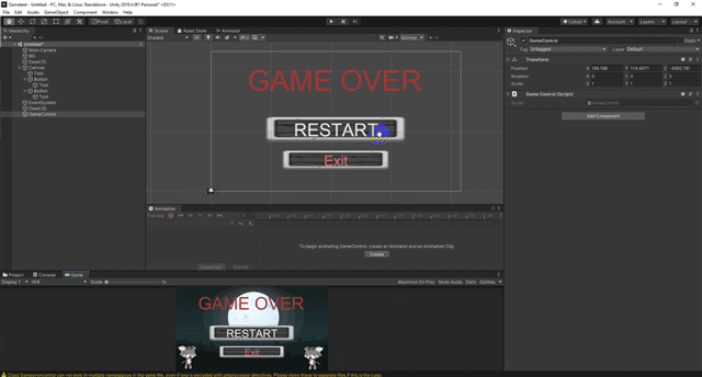 วิธีสร้างเกมจาก โปรแกรมสร้างเกม Unity3D ตอนที่ 3 (สร้างเกม 2D ด้วยตัวเอง) วิธีสร้างเกมจาก โปรแกรมสร้างเกม Unity3D ตอนที่ 3 (สร้างเกม 2D ด้วยตัวเอง)