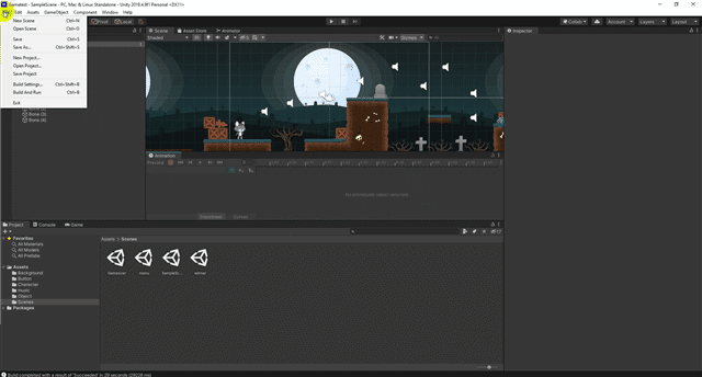 วิธีสร้างเกมจาก โปรแกรมสร้างเกม Unity3D ตอนที่ 3 (สร้างเกม 2D ด้วยตัวเอง) วิธีสร้างเกมจาก โปรแกรมสร้างเกม Unity3D ตอนที่ 3 (สร้างเกม 2D ด้วยตัวเอง)