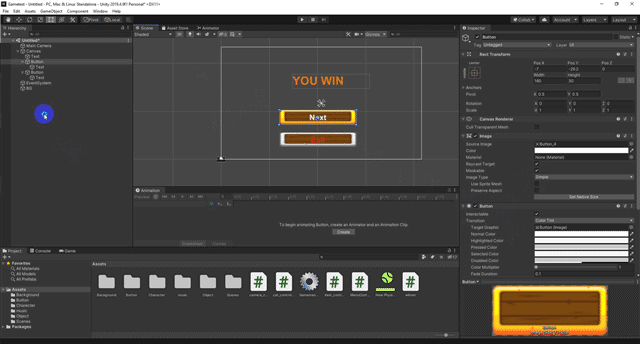 วิธีสร้างเกมจาก โปรแกรมสร้างเกม Unity3D ตอนที่ 3 (สร้างเกม 2D ด้วยตัวเอง) วิธีสร้างเกมจาก โปรแกรมสร้างเกม Unity3D ตอนที่ 3 (สร้างเกม 2D ด้วยตัวเอง)