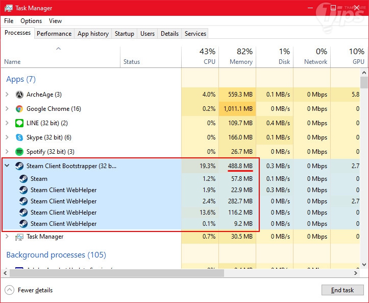 Steam กิน RAM ทำไงดี ? วิธีลดปริมาณการบริโภค RAM ให้เหลือ 60 MB (จาก 500 MB) !
