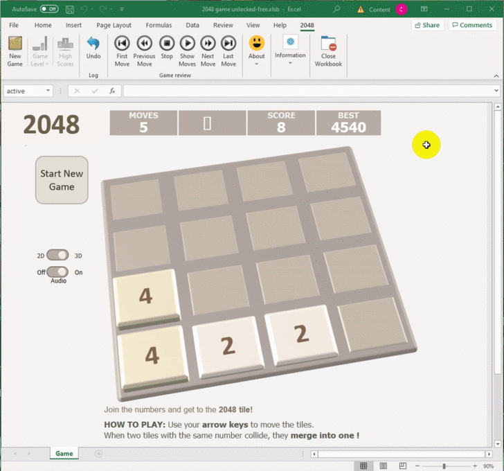 8 เกมฟรีใน Microsoft Excel เพิ่มความบันเทิง หรือเอาไว้ให้คุณได้อู้งานแบบเนียนๆ