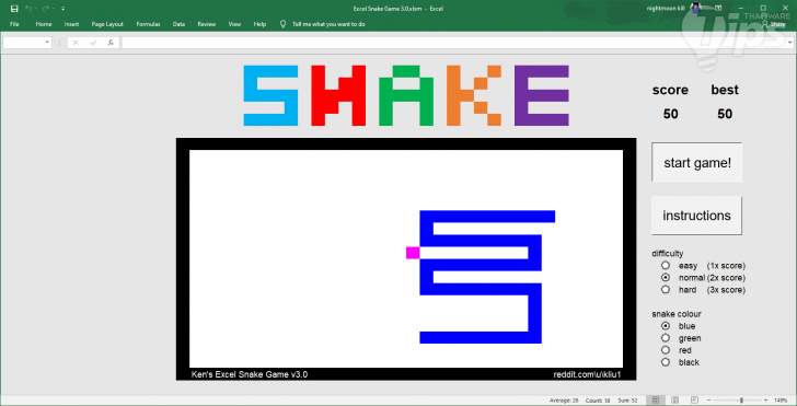 8 เกมฟรีใน Microsoft Excel เพิ่มความบันเทิง หรือเอาไว้ให้คุณได้อู้งานแบบเนียนๆ