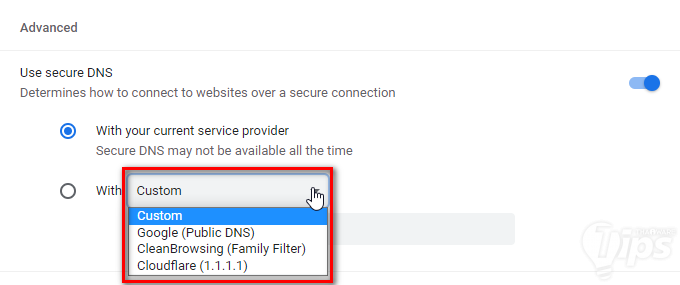 วิธีเปลี่ยน DNS Server บน Google Chrome ทั้งบน Windows, macOS, Android และ iOS