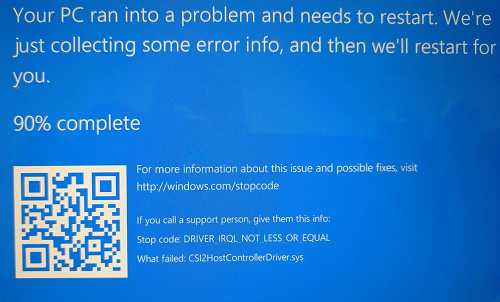 วิธีแก้จอฟ้า DRIVER_IRQL_NOT_LESS_OR_EQUAL ข้อผิดพลาด Error ใน Windows 10