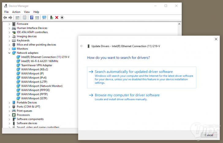 วิธีแก้จอฟ้า DRIVER_IRQL_NOT_LESS_OR_EQUAL ข้อผิดพลาด Error ใน Windows 10