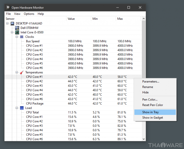แนะนำโปรแกรมดูอุณหภูมิบนเครื่อง PC พร้อม วิธีเช็คอุณหภูมิความร้อนของ CPU