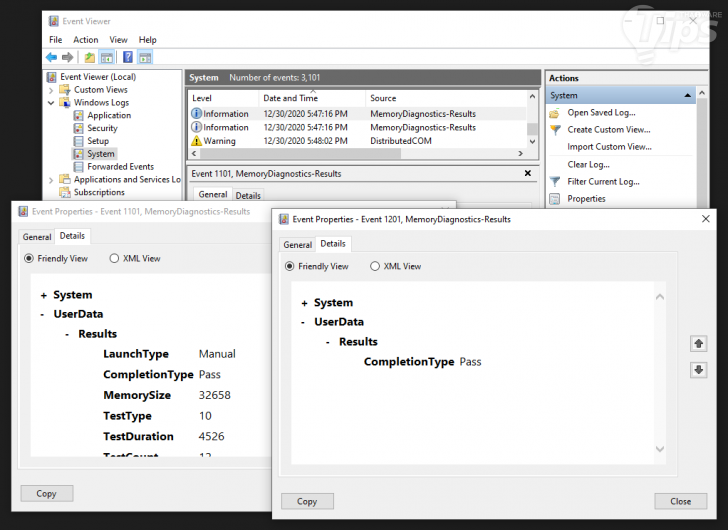 วิธีตรวจสอบ RAM หรือ เช็ค RAM ด้วยเครื่องมือ Windows Memory Diagnostic ฟรี