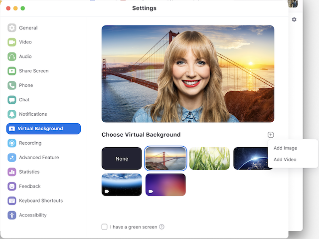 วิธีเปลี่ยนภาพพื้นหลัง Zoom Meeting, Microsoft Team และ Google Meet