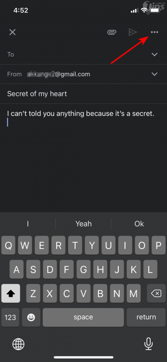 วิธีส่งอีเมลลับใน Gmail