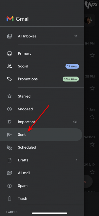 วิธีส่งอีเมลลับใน Gmail