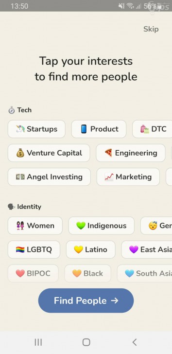 สมัครสมาชิกแอป Clubhouse บน Android