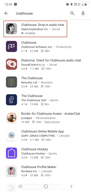 ดาวน์โหลดแอป Clubhouse