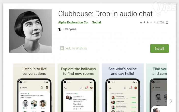 ดาวน์โหลดแอป Clubhouse