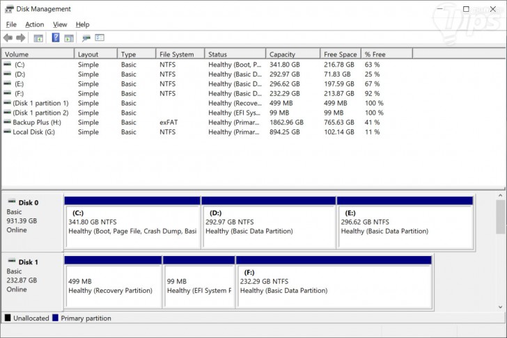 การแบ่งพาร์ทิชันให้ฮาร์ดไดร์ฟ (Hard Drive Partitioning)