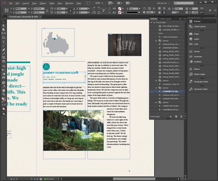 โปรแกรมออกแบบสิ่งพิมพ์ Adobe InDesign