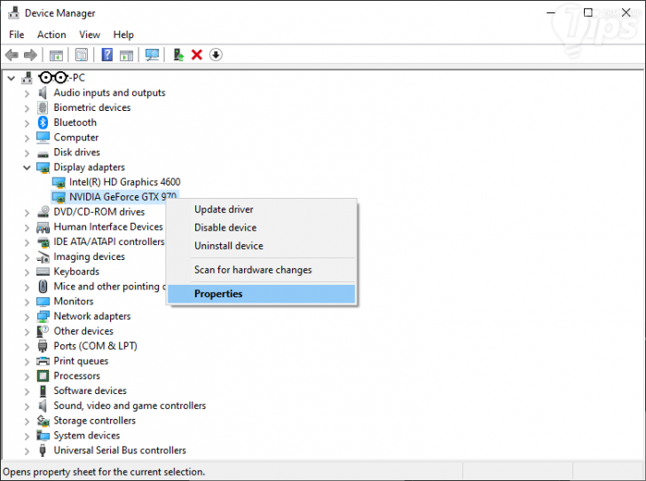 อัปเดต หรือ คืนค่าไดรเวอร์การ์ดจอ
