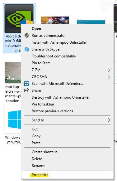 ขั้นตอนการติดตั้งไดรเวอร์ในโหมดความเข้ากันได้ ขั้นตอนการติดตั้งไดรเวอร์ในโหมดความเข้ากันได้