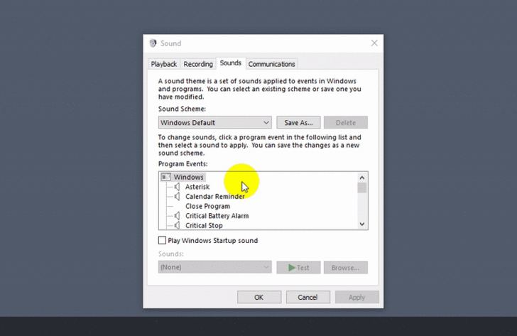วิธีเปลี่ยนเสียงตอนเปิดคอมพิวเตอร์ ให้เป็นเสียงเพลง เสียงเตือน ฯลฯ (How to Change the Windows 10 Startup Sound ?)