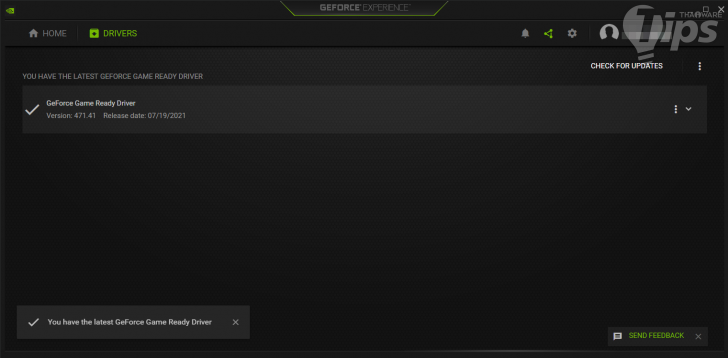  อัปเดตไดร์เวอร์การ์ดจอ (Graphic Card Driver) ให้เป็นเวอร์ชันล่าสุด