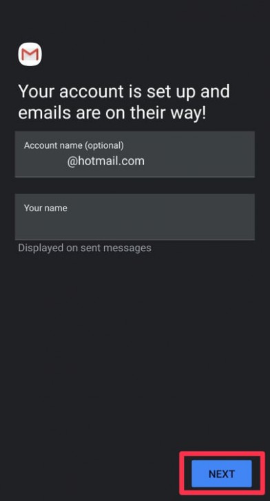 เข้าใช้งานบัญชี Hotmail / Outlook ผ่าน Gmail ด้วยสมาร์ทโฟน