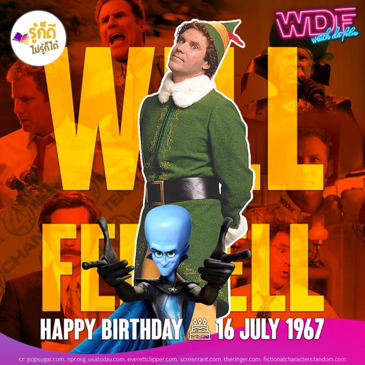 วันเกิดคนดังวงการฮอลลีวูดในเดือนกรกฎาคม