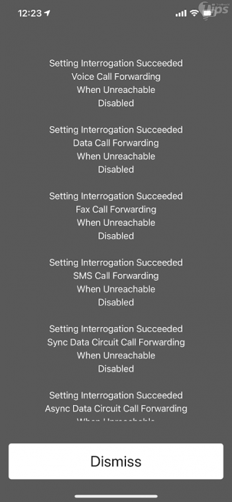 เช็คสถานะบริการโอนสาย เมื่อไม่สามารถติดต่อได้ (Check Call Forwarding Status when Unreachable)