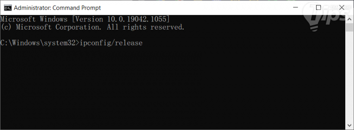 การใช้คำสั่ง ipconfig บน cmd