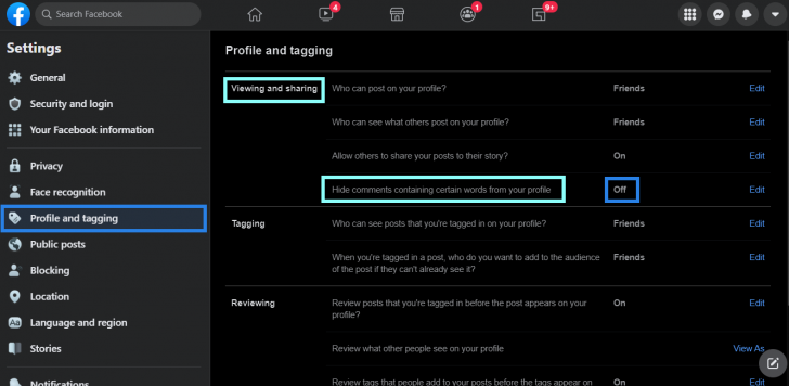 วิธีการซ่อนคอมเมนท์บน Facebook