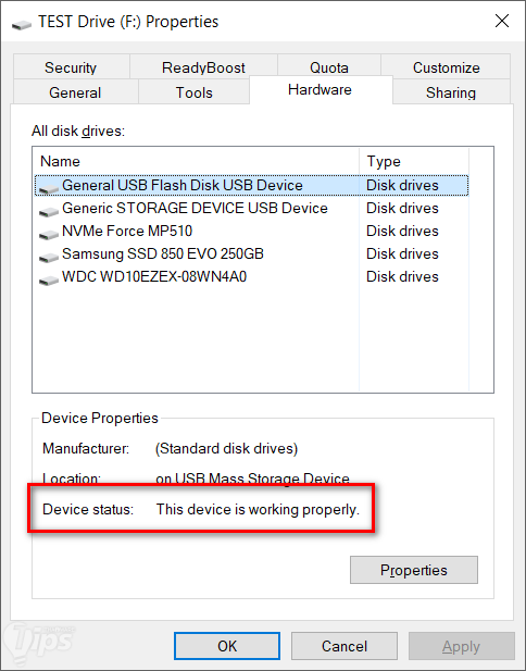 ตรวจสอบก่อน ว่าแฟลชไดร์ฟมีปัญหา หรือว่าพังไปแล้ว ตรวจสอบก่อน ว่าแฟลชไดร์ฟมีปัญหา หรือว่าพังไปแล้ว
