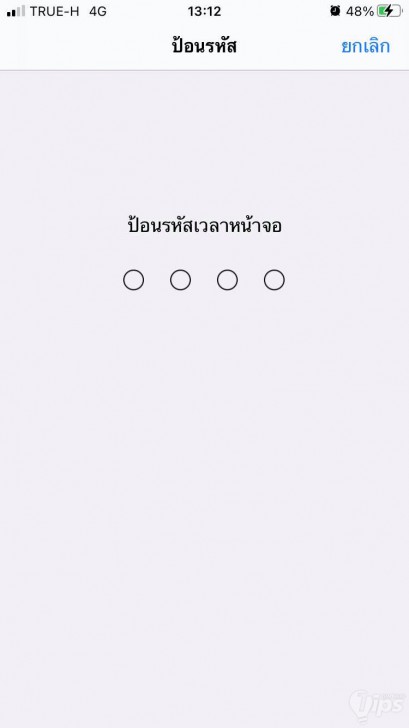 บล็อกเว็บไซต์ บน iOS