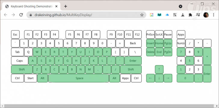 วิธีทดสอบว่าคีย์บอร์ดมีปัญหา Jamming หรือ Ghosting หรือเปล่า ?