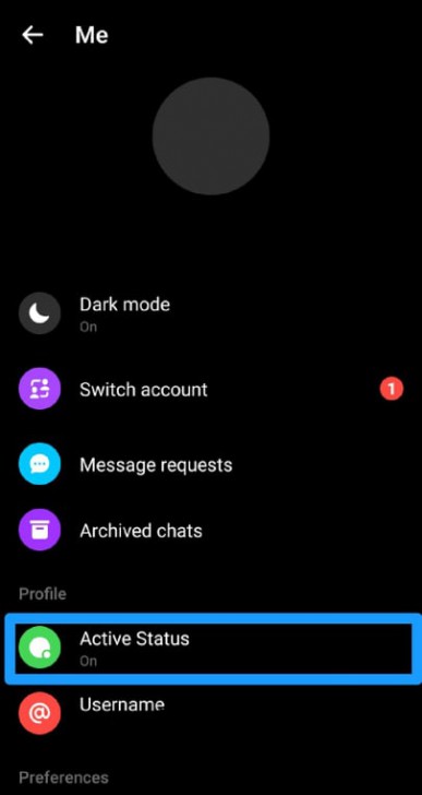 วิธีปิดสถานะออนไลน์บนแอปพลิเคชัน Messenger