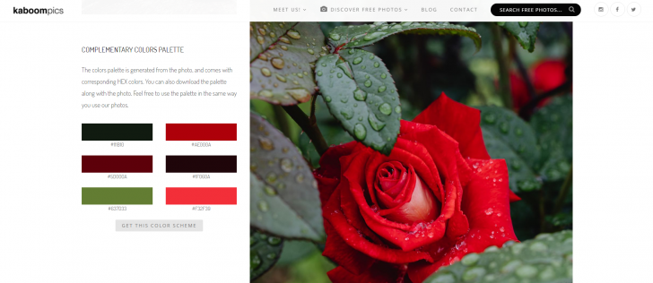 เว็บไซต์โหลดรูปฟรี Kaboompics.com