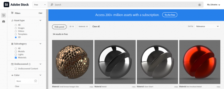 เว็บไซต์โหลดรูปฟรี Adobe Stock