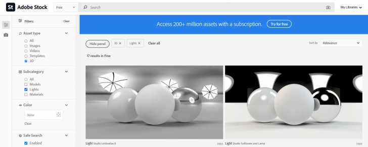 เว็บไซต์โหลดรูปฟรี Adobe Stock