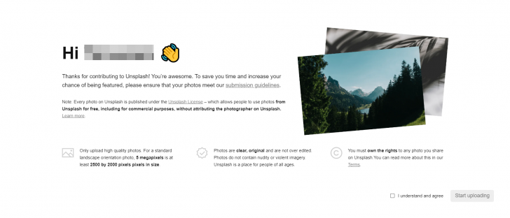 เว็บไซต์โหลดรูปฟรี Unsplash