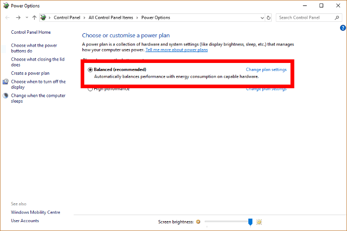 ปรับแผนการใช้งานพลังงาน (Power Plan) บน Windows ปรับแผนการใช้งานพลังงาน (Power Plan) บน Windows