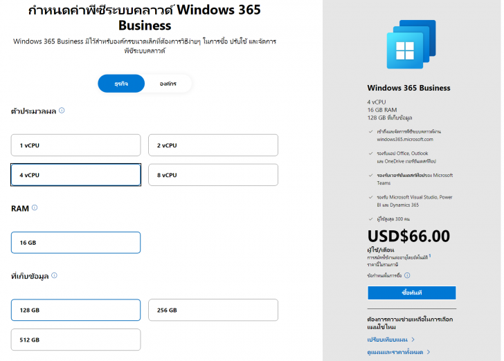 ปรับขนาดพีซีและคลาวด์ให้เหมาะสมกับการใช้งาน