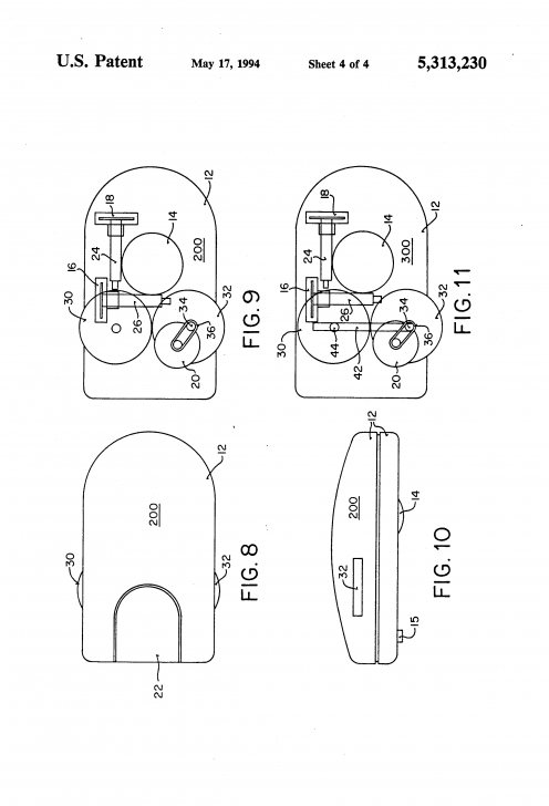 สิทธิบัตร Scroll Wheel ของ Gina Danielle Venolia