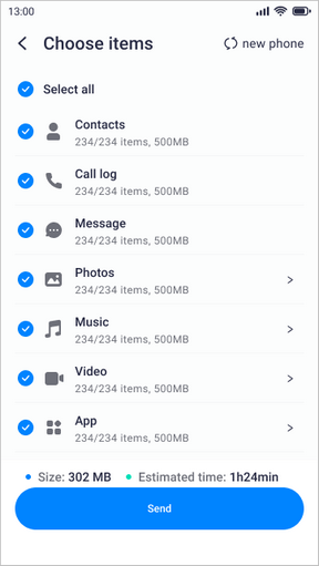 ย้ายข้อมูลจาก iPhone มายังสมาร์ทโฟน Android ด้วยแอปพลิเคชัน ย้ายข้อมูลจาก iPhone มายังสมาร์ทโฟน Android ด้วยแอปพลิเคชัน