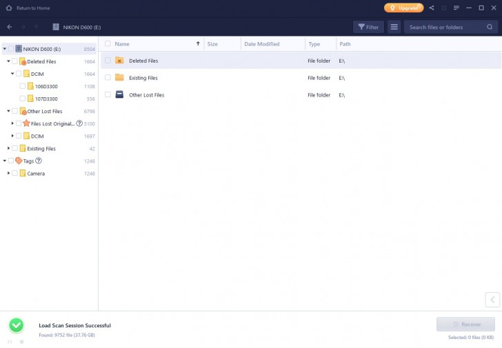 โปรแกรม EaseUS Data Recovery Wizard
