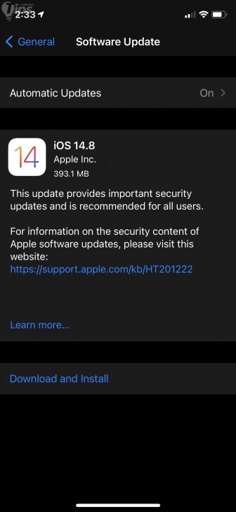 วิธีอัปเดต iOS 14.8 และ iPadOS 14.8 พร้อมลิงก์ดาวน์โหลดเฟิร์มแวร์ iOS โดยตรง
