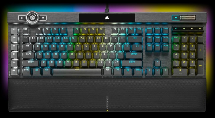 เกมมิ่งคีย์บอร์ด หรือ คีย์บอร์ดเล่นเกม Corsair K100 RGB Optical