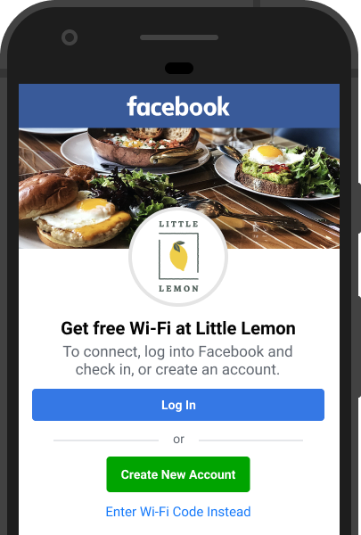 ใช้บริการ Facebook Wi-Fi ผ่าน Facebook ใช้บริการ Facebook Wi-Fi ผ่าน Facebook
