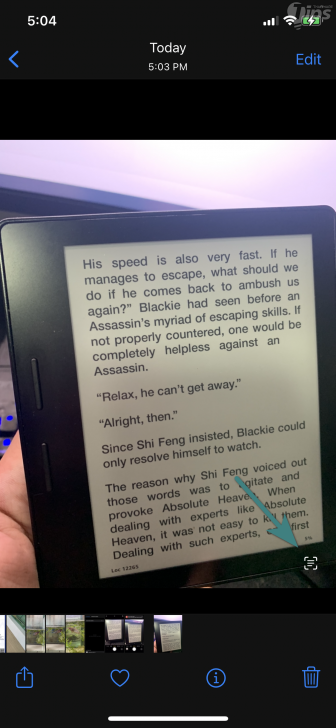 การสแกนตัวอักษรในภาพด้วย Live Text ใน iOS