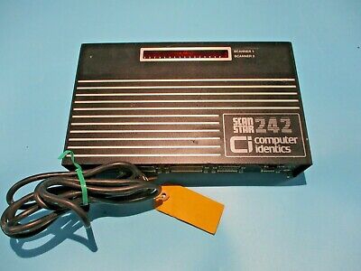 เครื่องสแกน Barcode แบบ Helium-Neon Laser ของ Computer Identics Corporation เครื่องสแกน Barcode แบบ Helium-Neon Laser ของ Computer Identics Corporation