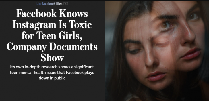 สำนักข่าวเจ้าดังระบุว่า Instagram เป็นแพลทฟอร์มที่ Toxic