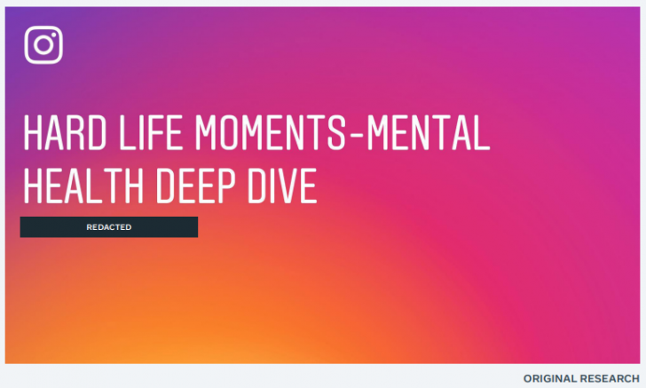 ผลสำรวจวิจัยของ Facebook เกี่ยวกับการใช้งาน Instagram