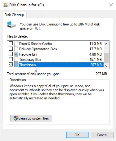 Disk Cleanup Disk Cleanup